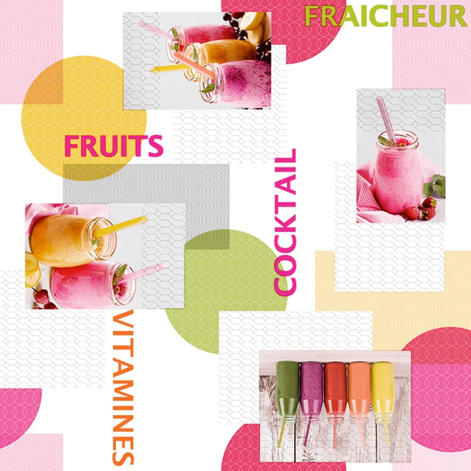 Nappe en toile cirée - rectangulaire 300x140 cm - anti-taches, imperméable, facile d'entretien