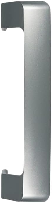 Beko - poignée de porte argentée - 260 mm - compatible 4900061200