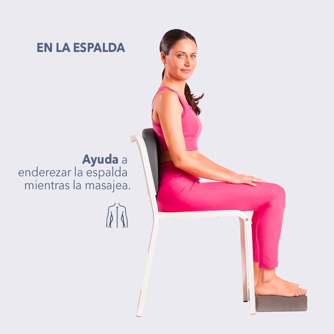 PHYSIOMAT - Coussin d'assise La Galette Dos Parfait - ergonomique, soutien lombaire