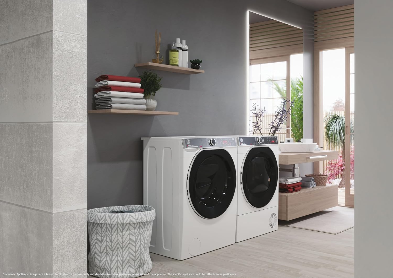 Hoover - sèche-linge H-Dry 500 - 7 kg A++ 67dB laine - 85x50x46,5 cm - NR4 H7A2TCBEX-S