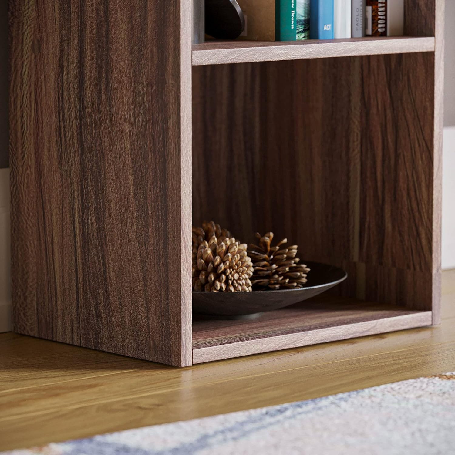 Vida Designs - Oxford 3 niveaux - H80xW32xD24cm - bibliothèque moderne compacte