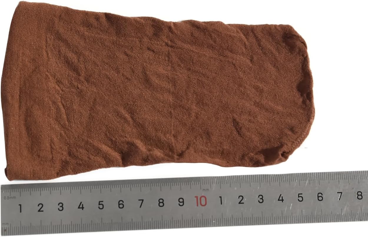 Bonnets de perruque - nylon respirant - lot de 6 - marron foncé