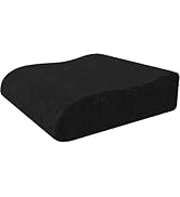 Bonmedico Coussin orthopédique en mousse à mémoire de forme pour chaise de bureau, voiture, fauteuil roulant, etc.