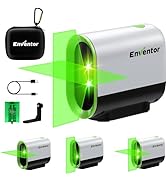 ENVENTOR Niveau Laser Vert 50M, USB charge, Autonivelant et Mode Pulsé Niveau Laser à deux Faisce...