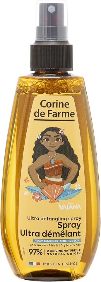 Corine de Farme - Spray démêlant Vaiana - enfant - sans rinçage, parfum coco