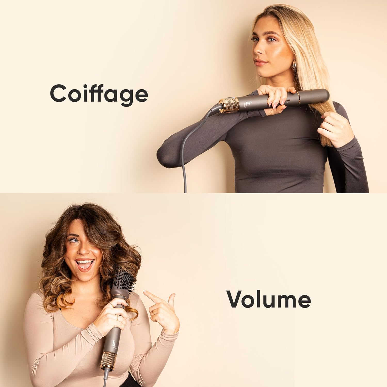 Brosse soufflante - version de luxe - séchage rapide, ionique, 135000 RPM