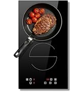 Plaque à induction 2 plaques Disavir, plaque à induction 30 cm, double plaque à induction, encastrable