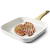 GiPP Poêle à griller 28 x 28 cm en fonte d'aluminium avec revêtement anti-adhésif en granit - 100...