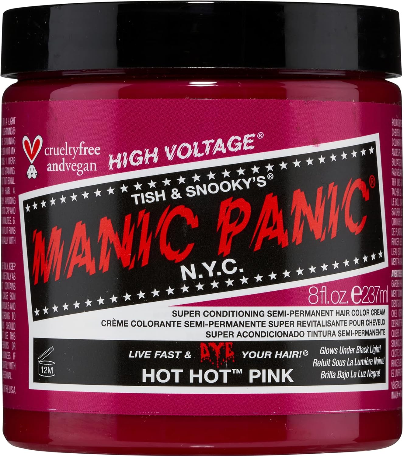 Manic Panic - Classic Line coloration 237ml - rose vif longue tenue