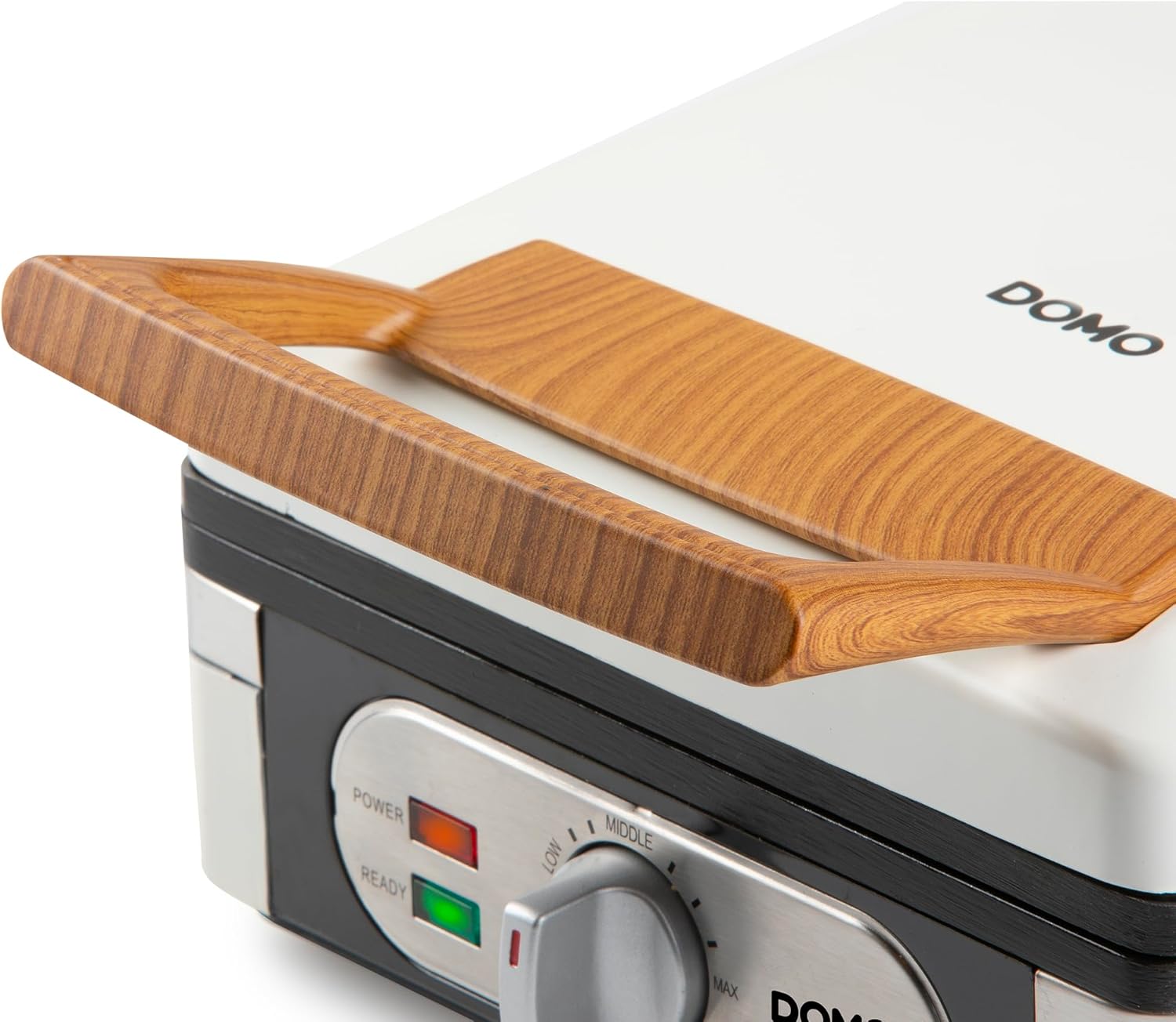 Domo - Gaufrier XL 4x7, 1400W, antiadhésif sans PFAS, DO9274W