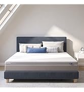 Avenco sur Matelas 140x190, Hauteur 5 cm, sur-Matelas Mémoire de Forme Gel Rafraichissant, Topper...