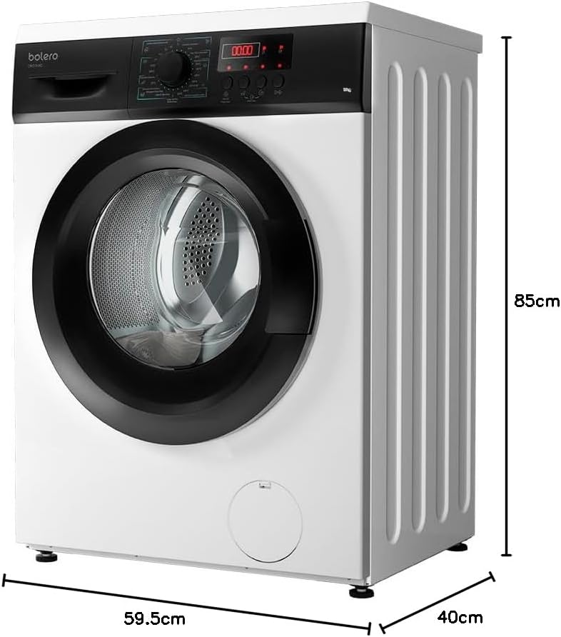 Cecotec - Bolero DressCode 6000 - lave-linge 6kg, 1000rpm, 8 programmes