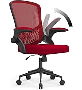 naspaluro chaise de bureau,chaise de bureau ergonomique Avec Accoudoirs Rabattables à 90°,Soutien...