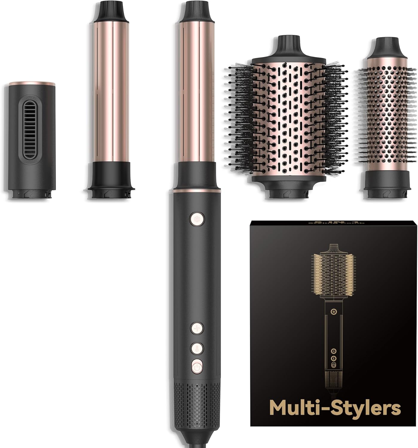 OKWRAP - Air Styler 5 en 1 - 1300W - Brosse multifonction cheveux 110000 TR/MIM