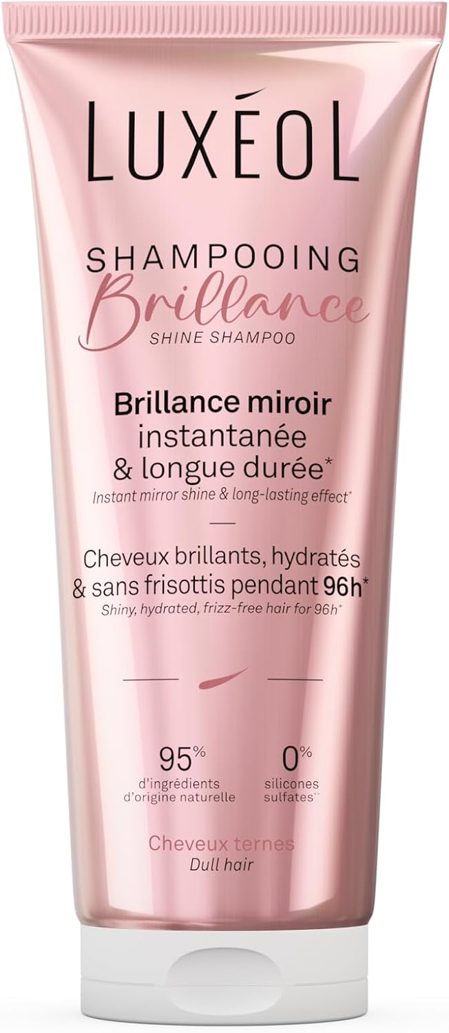 Luxeol - Shampooing Brillance - 200 ml - Cheveux brillants et hydratés